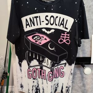 Anti Social Goth Gang T Shirt